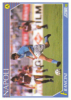 Giovanni Francini SSC Napoli Score 92 Seria A #186